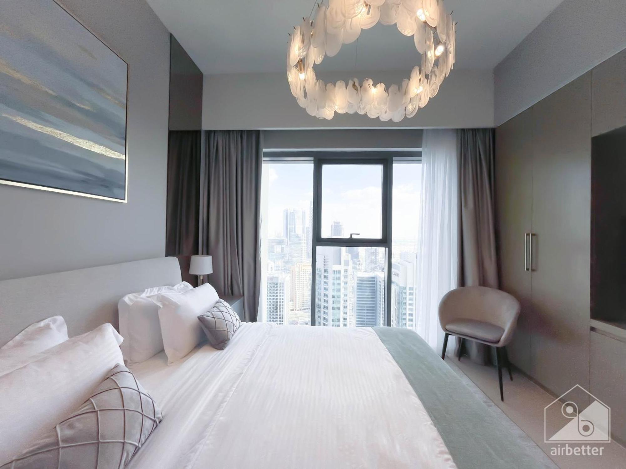 Luxury Burj Royale Apt Balcony & Breathtaking View Apartment