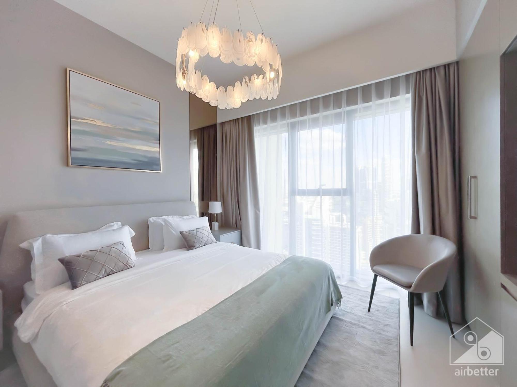 Luxury Burj Royale Apt Balcony & Breathtaking View Dubai