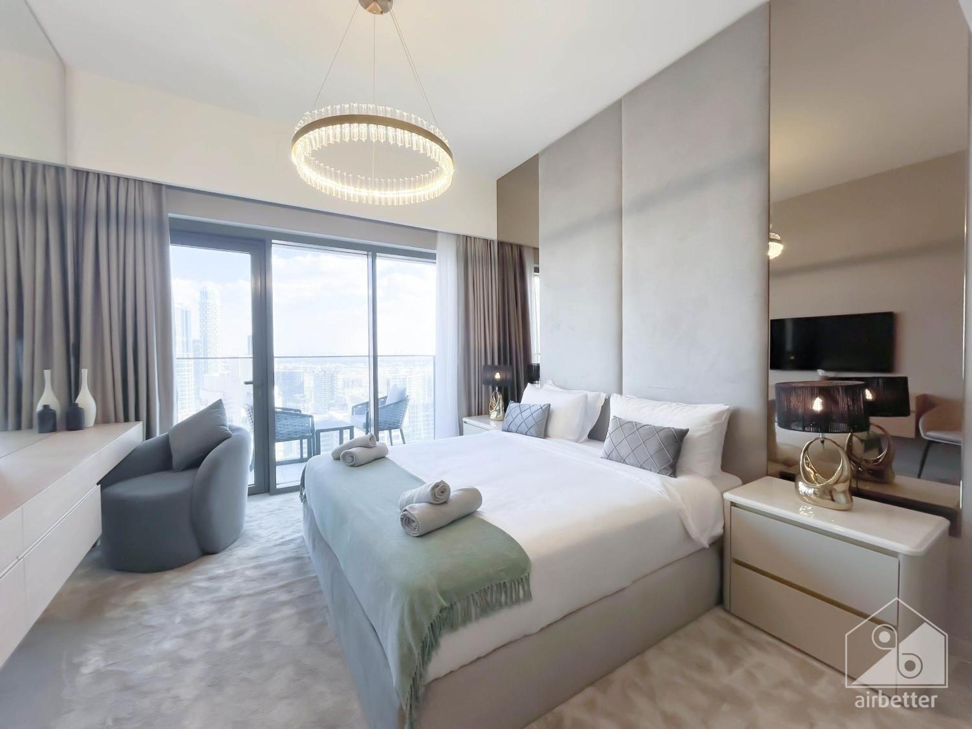 Luxury Burj Royale Apt Balcony & Breathtaking View