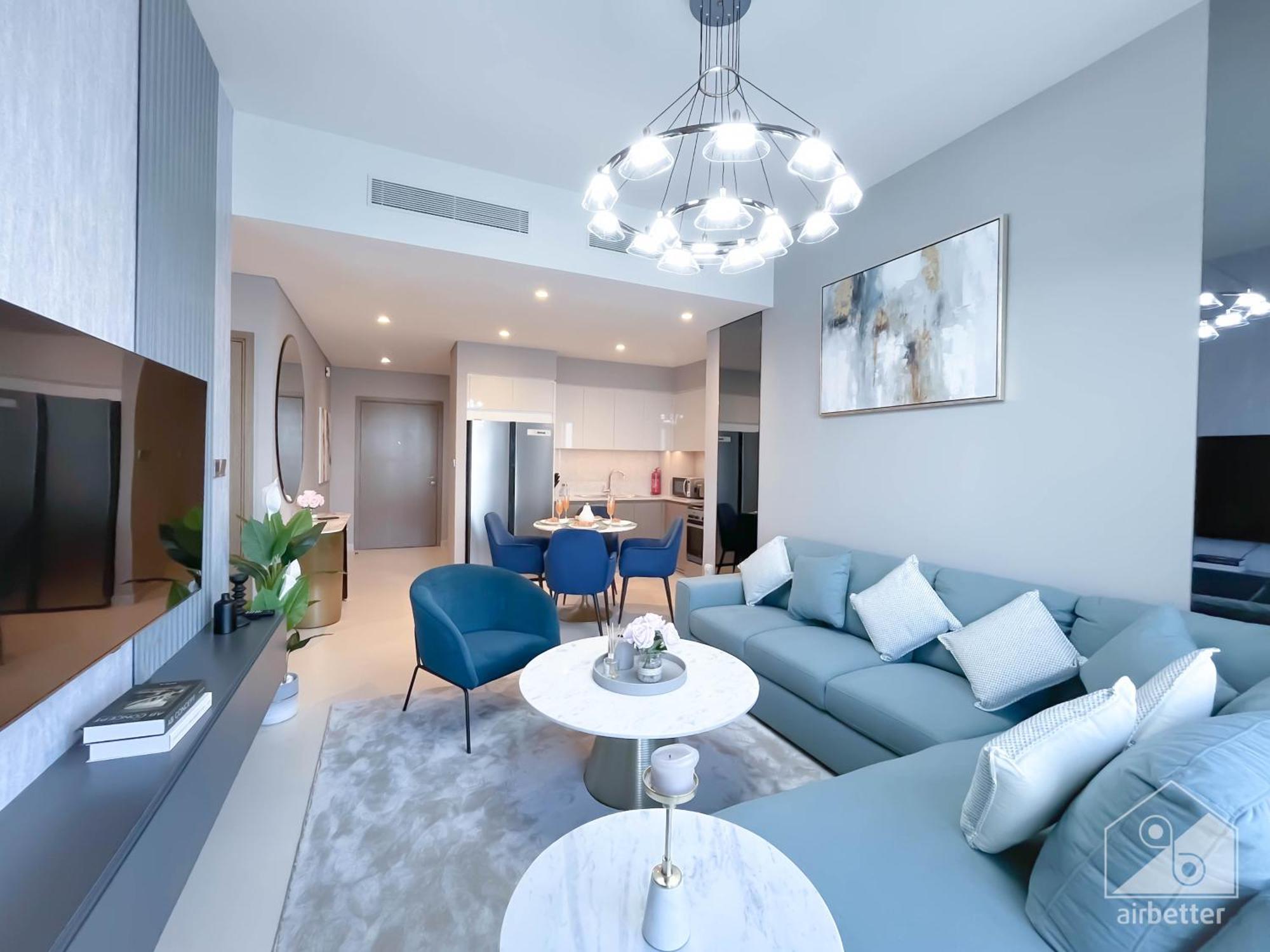 Luxury Burj Royale Apt Balcony & Breathtaking View